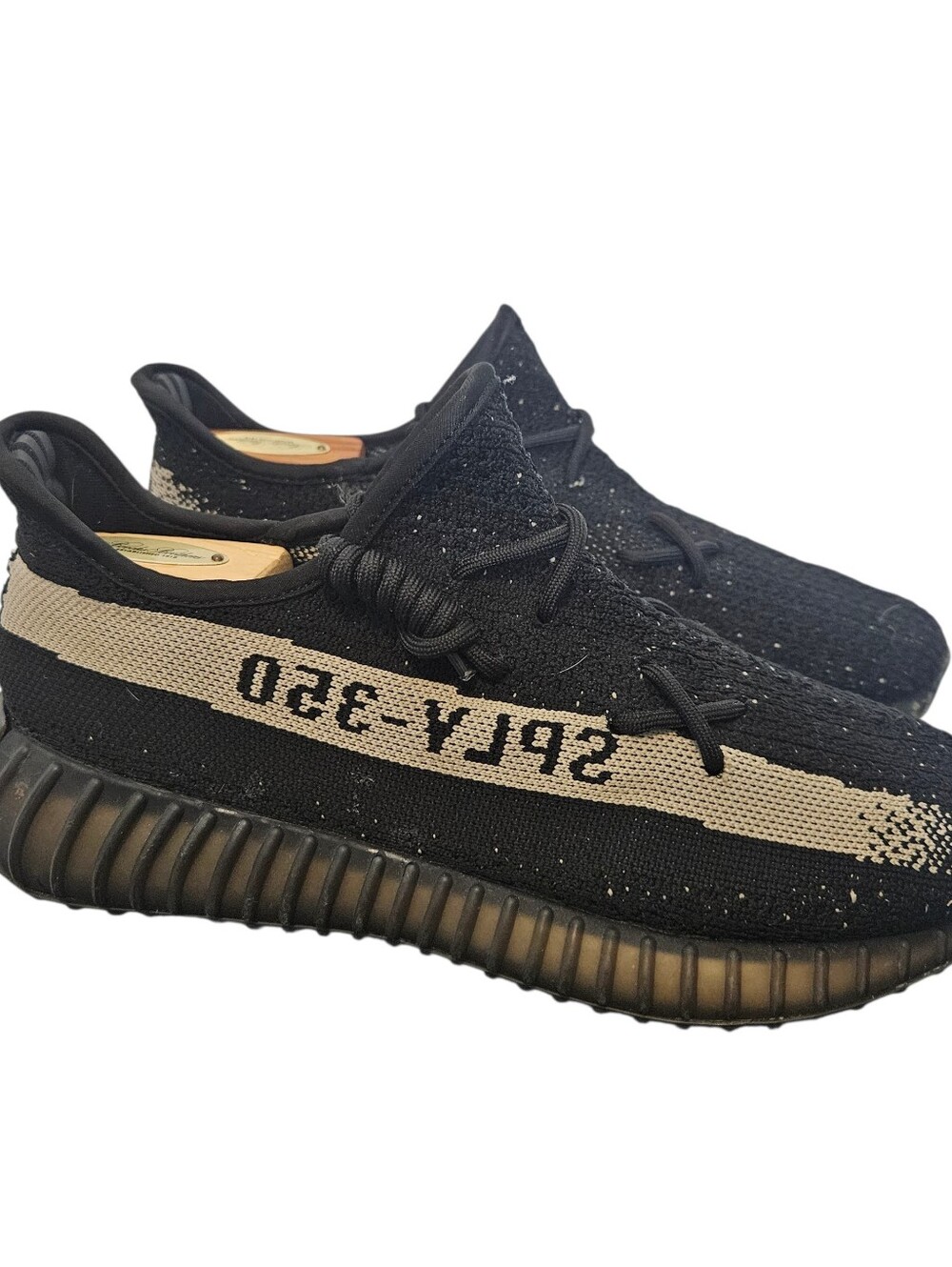 Adidas‎ Yeezy Boost 350 V2 2016 Core Black White Oreo BY1604 Size 9.5 Authentic